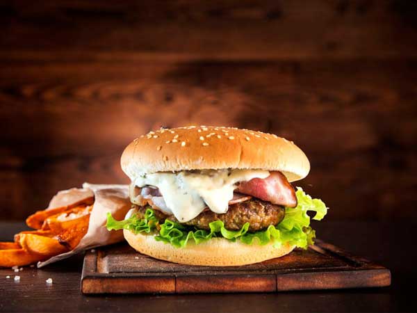 Serres Delivery Mamma`s Pizza Beef Mushroom Burger
